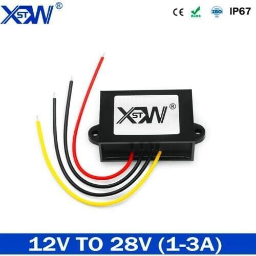 12V to 28V 1A 2A 3A DC DC Converter Power Converter Regulator Boost DC DC Voltage Stabilizer For Car LED With CE RoSH