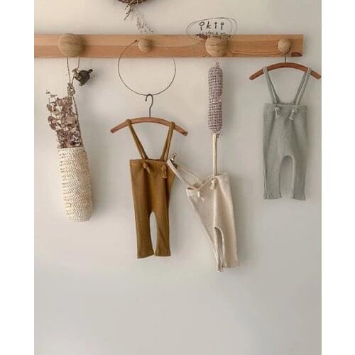 2021 Baby Pants Skinny Baby Overalls 3 Colorls Hight Elastic Infant Boys Trousers