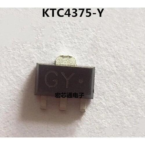 5pcs/lot GY KTC4375-Y KTC4375-Y-RTF/P SOT89