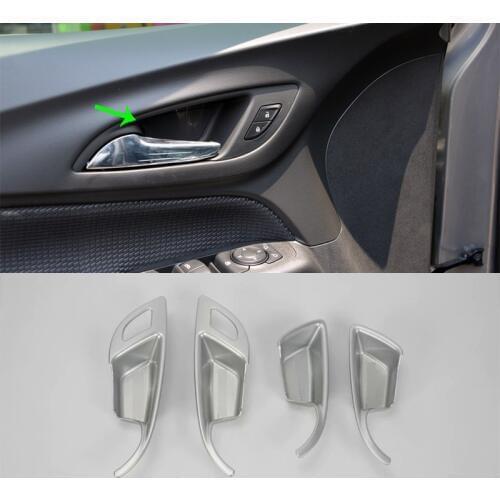 Car Accessories Interior Decoration LHD ABS Inner Side Door Handle Cover Trim For Chevrolet Equinox 2017