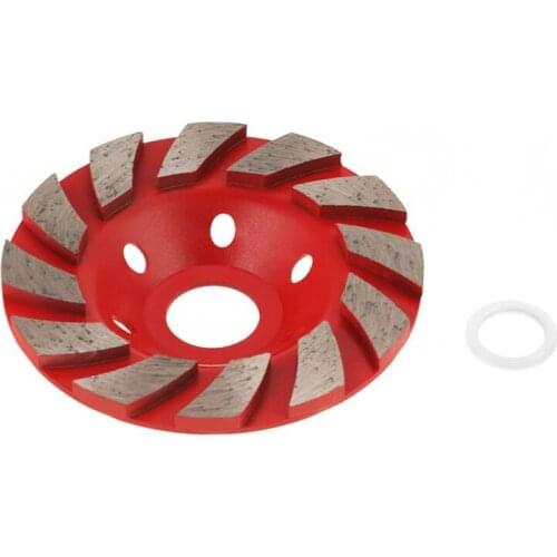 100mm Diamond Wheel Cup Wheel Segmented Disc Wheel for Granite Masonry Concrete Ceramic Polishing with White Washer