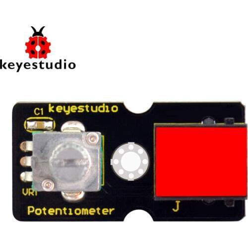 Keyestudio RJ11 EASY plug Analog Rotation Sensor Module for Arduino STEAM
