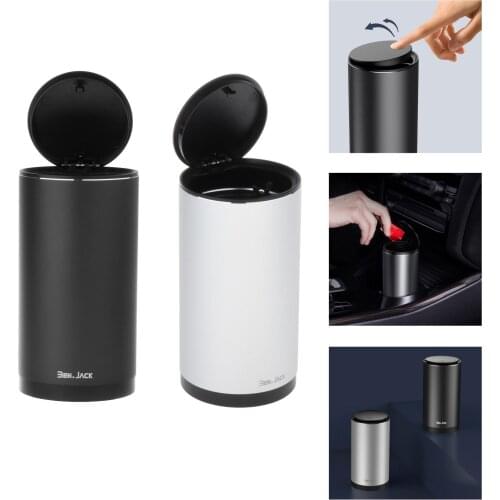 Car Dustbin Waste Rubbish Basket Bin Organizer Storage Holder Auto Accessory