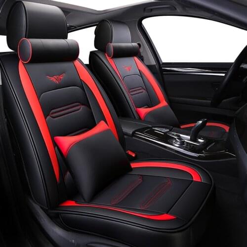 ZHOUSHENGLEE Full Coverage Eco-leather car seat covers for skoda fabia octavia a5 a7 rapid spaceback superb yeti kodiaq 2015 car