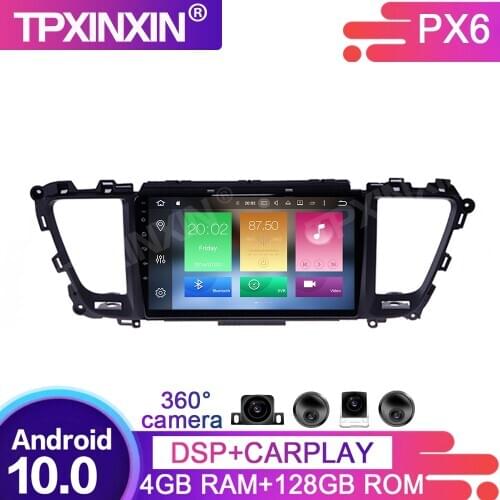 128G Android 10 For Kia Carnival 2015-2019 Car Multimedia Player GPS Navigation Head Unit Auto Radio Audio Stereo Tape Recorder
