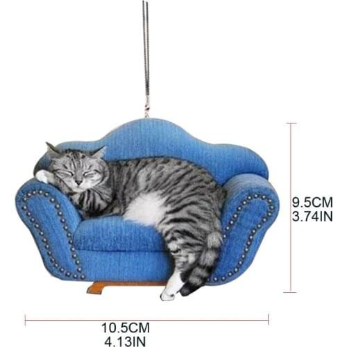 R3MD Decorative Hanging Ornaments Vehicle Rear View Mirror Pendants Keychain Home Decor for Creative Birthday Gifts