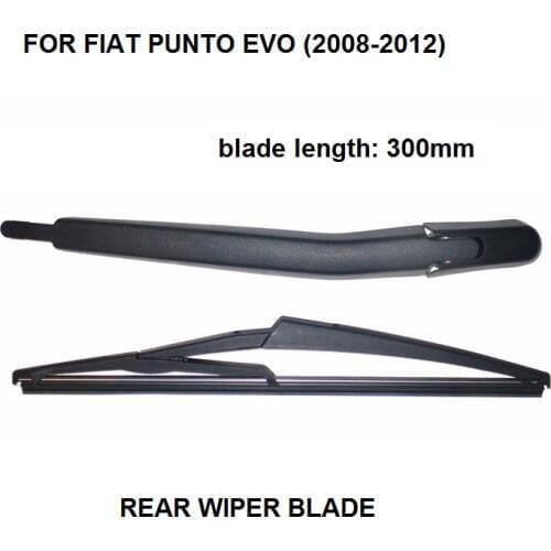 FOR FIAT GRANDE PUNTO 05- PUNTO EVO 08- REAR WINDSHIELD WINDSCREEN WIPER ARM BLADE