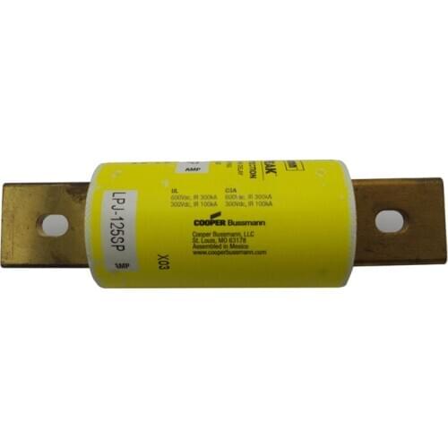 Component Electronic Bussmann Auto Fuse 125A 600V LPJ-125SP for Circuit Protection