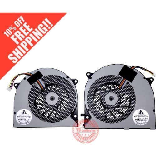FOR ASUS G55 G75 G75VW G75VX G75V laptop fan cooler 1pair