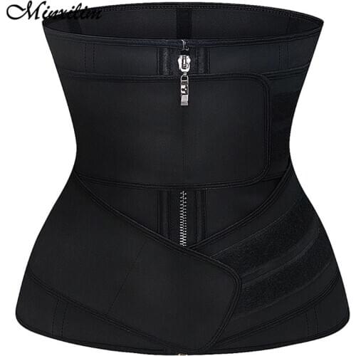 Latex 9 Steel Boned Waist Trainer Body Shaper Slimming Belly Women Postpartum Sheath With Zipper Cincher Underwear Belts