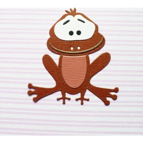 Frog Metal Cutting Dies for DIY Scrapbooking Album Paper Cards Decorative Crafts Embossing Die Cuts