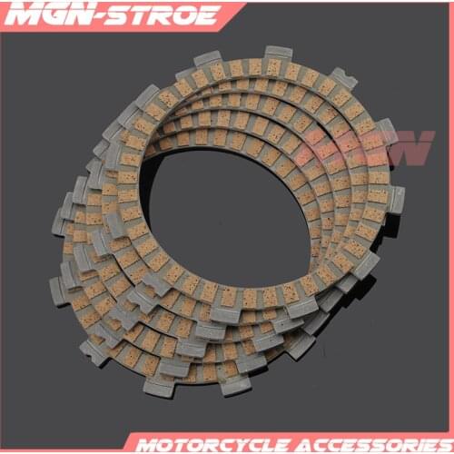 Motorcycle Clutch Friction Plates Disc Set 5pcs For DF125 DF200 DR125 DRZ125 DRZ200