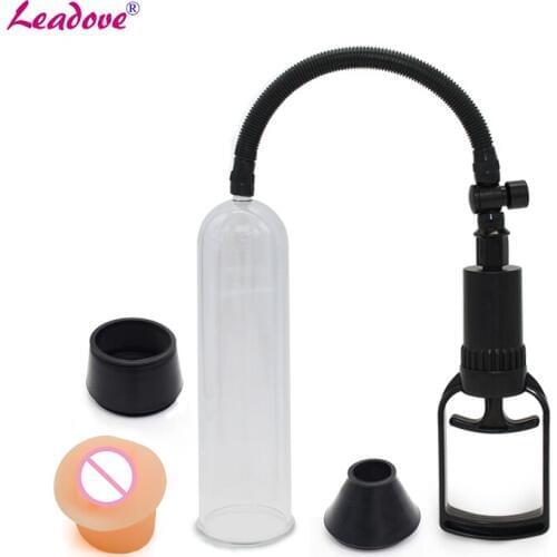 10pcs/lot Male Vacump Penis Pump Penis Enlargement Extender Delaying Exercise Medical Theme Adult Sex Toys for Men YS0141