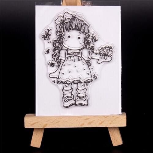 New Transparent Silicone Clear Rubber Stamp Sheet Cling Scrapbooking DIY Cute Pattern Photo Album PaperCard Decor