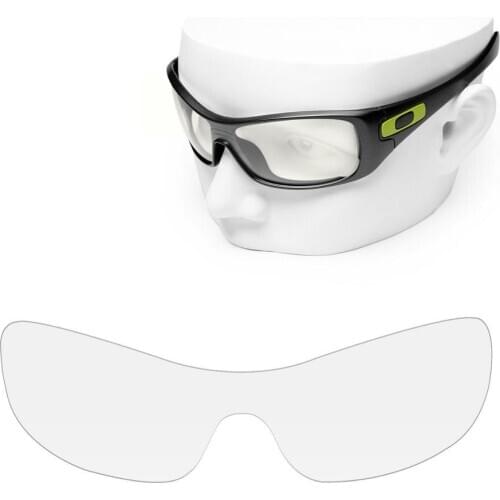 OOWLIT Polycarbonate Replacement Lenses of HD Clear for-Oakley Antix Sunglasses