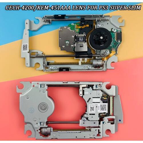 1Pcs Original New KEM-451AAA kem 451aaa for PS3 Super Slim CECH-4200 KES-451 Laser Lens reader with deck mechanism