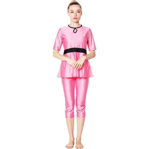 Shehang Islamic Swimming Suits Muslim Swimwear Girls Muslim Swimwear Full Cover Modest Islamic Swimming Burkinis Swimwear Women