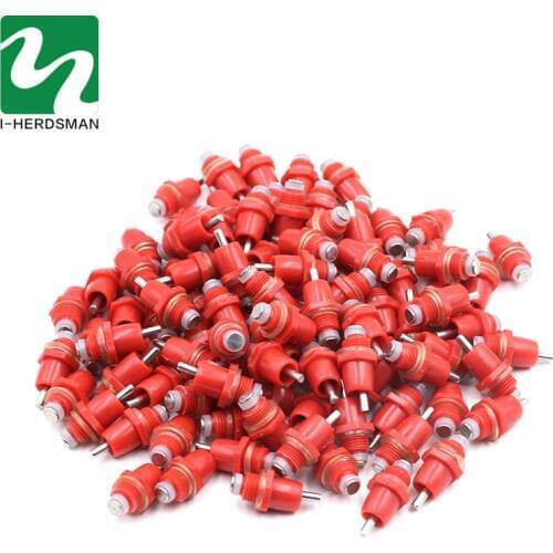20 Pcs Bird Chicken Water Nipple Drinking Chicken With Automatic Water Dispenser Chicken Mouth Drinking Water