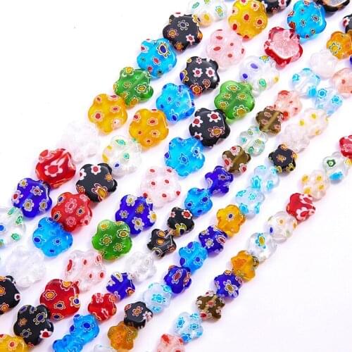 Glass plum Strings beads Ball Ball DIY Jewelry Accessories Color Bracelet Necklace Material beads for jewelry making