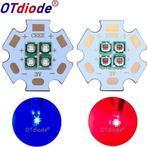 10W 12W 3535 3V6V12V EPILEDS 3535 Royal Blue 450nm Deep Red 660nm Plant Grow LED light Diode CREE Emitter Light for garden