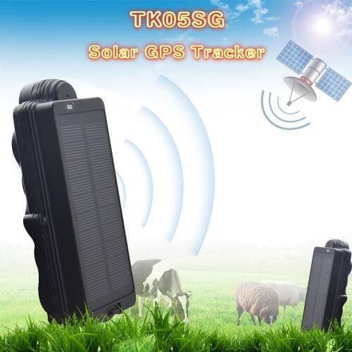 TK05SG Waterproof 3G WCDMA GPS Tracker Add Magnet Solar Energy WIFI Positioning For Vehicle 5000mAh Battery Build-in SD Slot