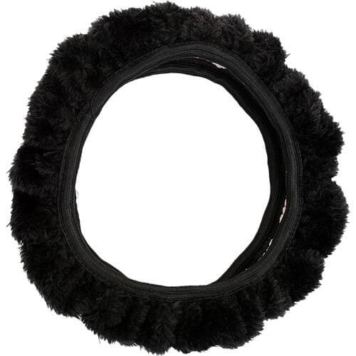 Universal Car Plush Comfortable Soft Stretch On Steering Wheel Cover