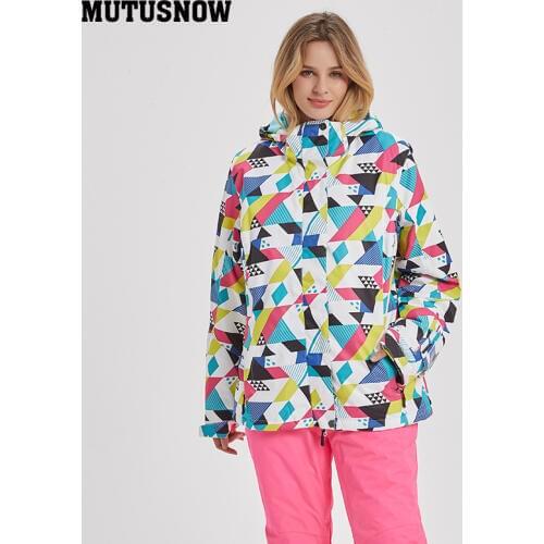 Womens Snowboard Jacket Skiing 2020 New Women Snow Windproof Waterproof Breathable Colorful Clothes Winter Jacket Women Skiing