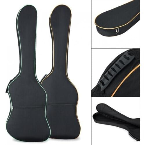 123x40x7cm Colorful Edge Electric Bass Backpack 8mm Sponge Waterproof Oxford Fabric Portable Bass Gig Bag