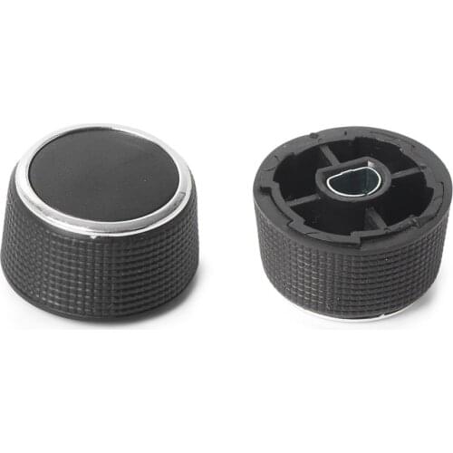 2PCS Rear Radio Audio Volume Control Knob for Chevrolet Suburban Silverado Tahoe Traverse Sierra Enclave Acadia etc 22912547