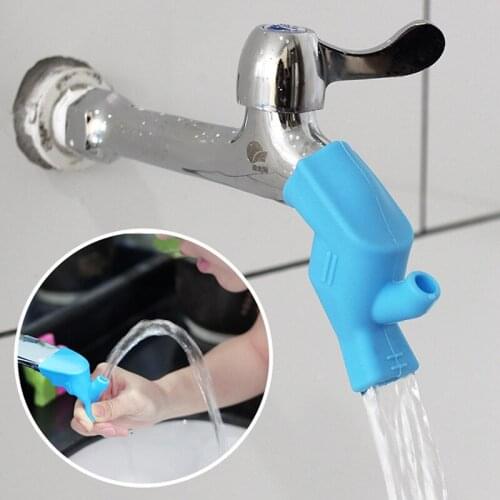 2 pieces of silicone faucet extender faucet hand washing bathroom accessories 100% new high-quality silicone material