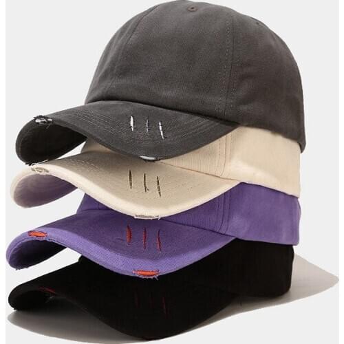 2021 Solid Cotton Baseball Cap Adjustable Snapback Hats for Men and Women 248