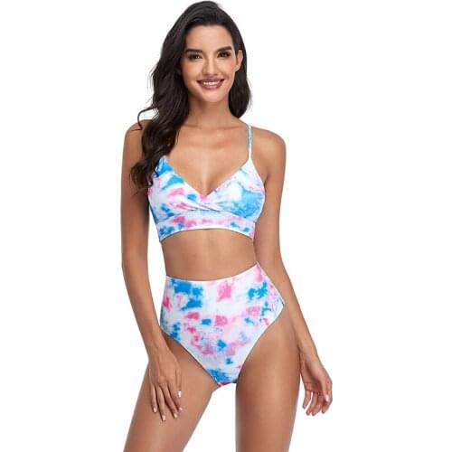 2021 Woman Sexy Bikini Women Bathing Suits Floral Swimwear S-XL Swimming Suit Female Bather Swimsuits