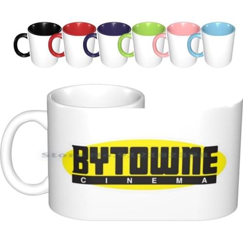 Bytowne Cinema Ceramic Mugs Coffee Cups Milk Tea Mug Ottawa Cinema Bytowne Creative Trending Vintage Gift Bottle Cup