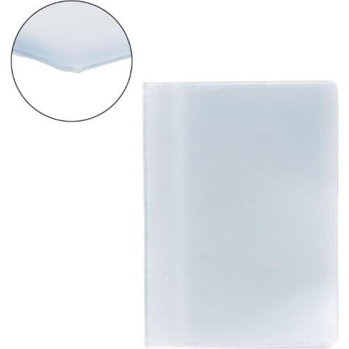 Clean Elegant Design Plastic PVC Clear Pouch Name ID Credit Card Holder Case Organizer Keeper Pocket