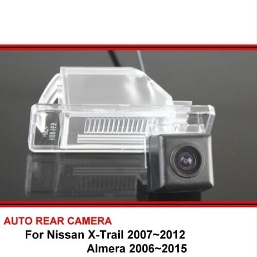 For Nissan X-Trail X Trail Almera Genuine 2006 ~ 2015 Night Vision Rear View Camera Reversing Camera Car Back up Camera HD CCD