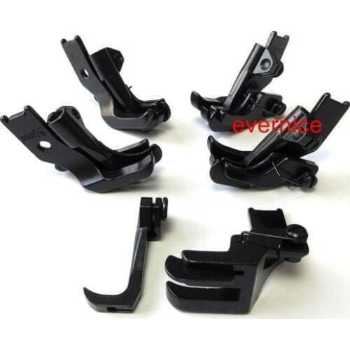 5 Sets Topstitch Walking Foot W/ Edge Guide For Juki Dnu-241 1541 Lu-562,563,1508