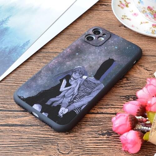 For iPhone Starry Sky Print Soft Matt Apple iPhone Case