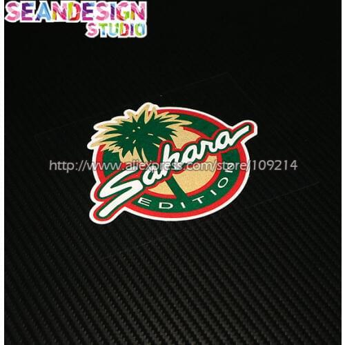 For Jeep Wrangler RUBICON Sahara Stickers 4X4 OFF ROAD SUV Car Sticker Auto Rear Decal Waterproof QCPP