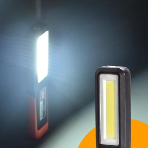 Portable COB LED Magnetic Work Light Car Garage Mechanic Rechargeable Outdoor With Lamp Lamp Home Torch Camping Flashlight W4D8