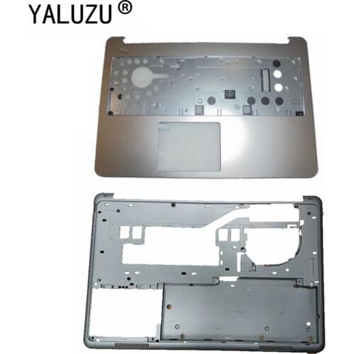 YALUZUNew Laptop silver shell For Dell Inspiron 15 7537 07R6TG Palmrest Upper Case/Bottom case Cover C and D shell