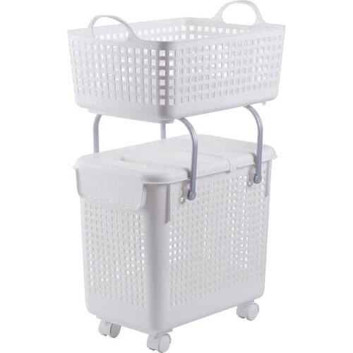 Stackable Plastic Storage basket Laundry baskets
