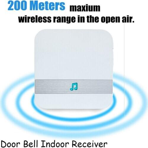 Smart Wireless WiFi Indoor Doorbell Ding dong Door Bell Receiver UK/EU/US Plug