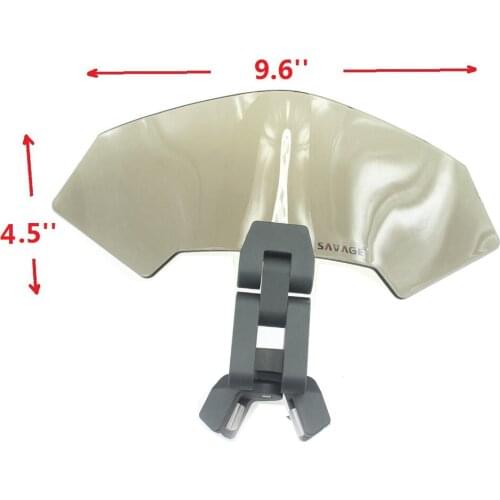 Universal Motorbike Accessories Windshield Airflow Adjustable Windscreen extension Deflector Windshield Spoiler