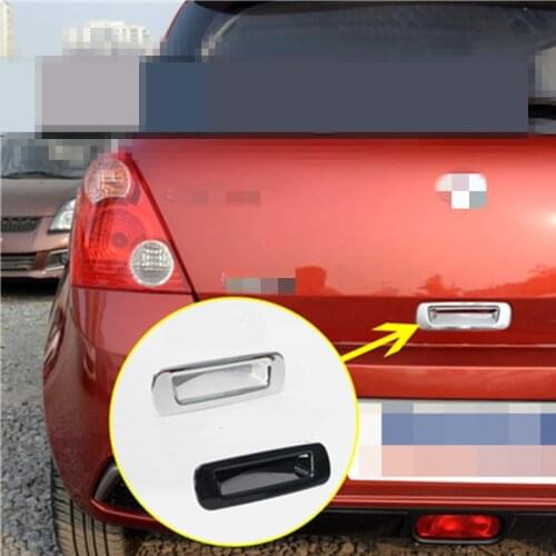 1 pcs High Quality Chrome Trunk Handle Cover for Suzuki Swift 2004-2009 rear door handle cover for Swift back door handle