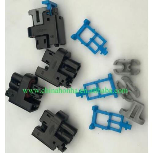 2 Pins 0.8 Series Wire Waterproof Nozzle Female Connector Housing 15326181