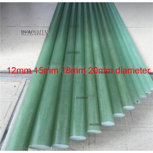 2pcs/lot Length: 500mm Glass fiber rod 3240 Epoxy resin bar High temperature resistant insulation Stick FR4 Epoxy rods