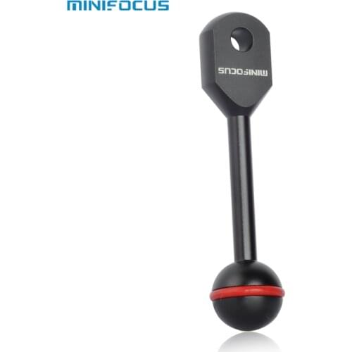 3.5" Aluminium 1" Ball Head with YS Head Adapter for Underwater Photography Diving Strobe/Housing Flashlight/Light System