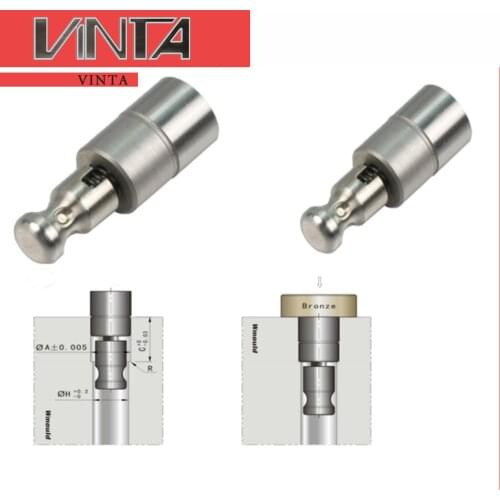 Free Shipping!CNC Stainless Steel Air Ejector Pin DME Standard Pneumatic Plunger Air Nozzle VA Mold Die Thimble Plastic Parts