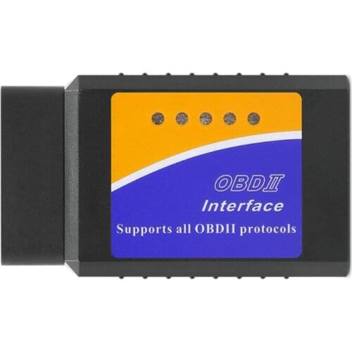 Bluetooth-compatible Wifi ELM 327 OBDII OBD2 V1.5/V2.1 Enhanced Car Diagnostic Scanner Fault Code Reader Plus Battery