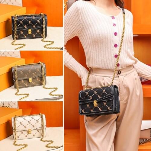 Designer purse female single Shoulder Bag Luxury Brand Embroidery Crossbody bag for Women Leather Handbags Sac A Main